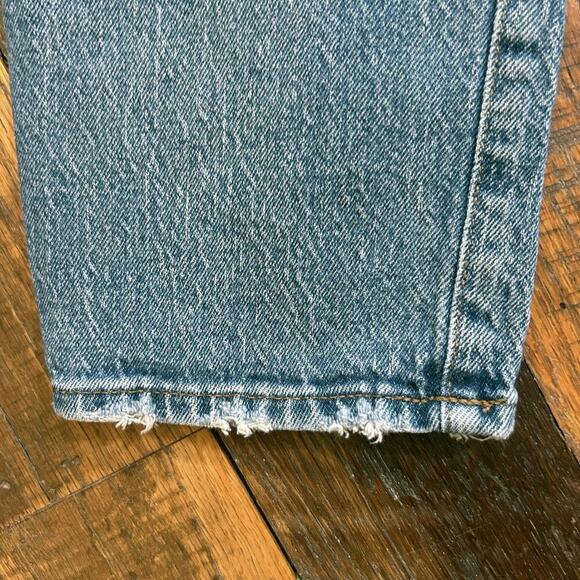 MADEWELL The High Rise Slim Crop Boy Jean Size 24 - Picture 9 of 9